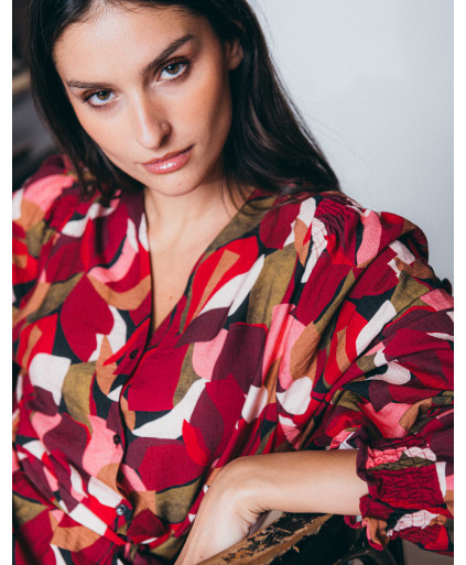 Robe FLORA - Bois de rose  | Julie Guerlande | Vêtements pour femme