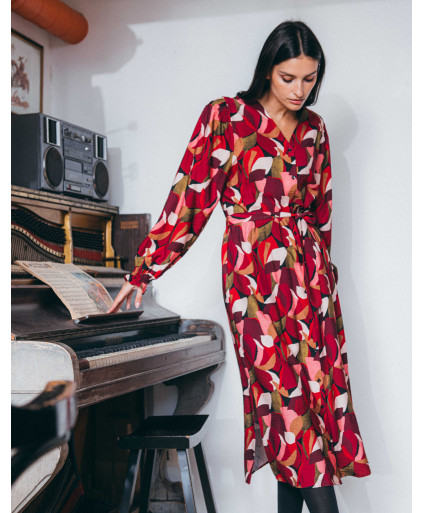 Robe FLORA - Bois de rose  | Julie Guerlande | Vêtements pour femme