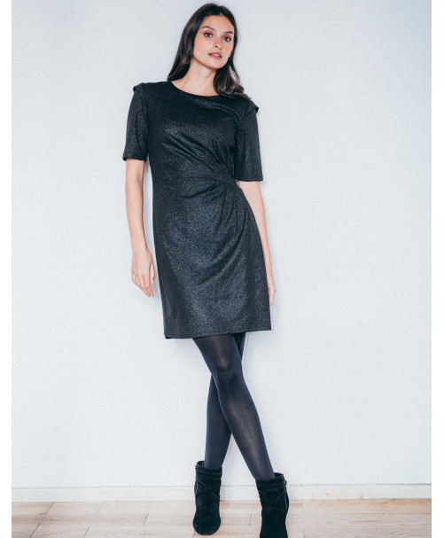 Robe PIPA - Noir  | Julie Guerlande | Vêtements pour femme