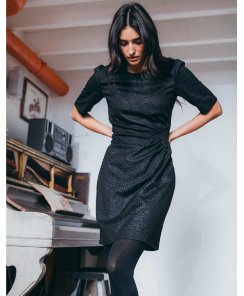 Robe PIPA - Noir  | Julie Guerlande | Vêtements pour femme