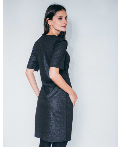 Robe PIPA - Noir  | Julie Guerlande | Vêtements pour femme