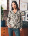 Blouse BULIANA - Kaki
