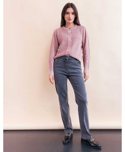 Cardigan FLORIE - Bois de rose  | Julie Guerlande | Vêtements pour femme