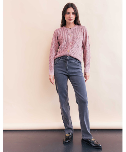 Cardigan FLORIE - Bois de rose  | Julie Guerlande | Vêtements pour femme