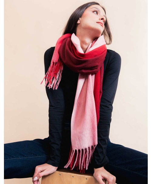 Foulard FALCON - Grenat  | Julie Guerlande | Vêtements pour femme