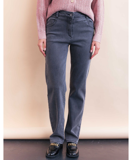 Jean MARGAUX - Gris  | Julie Guerlande | Vêtements pour femme