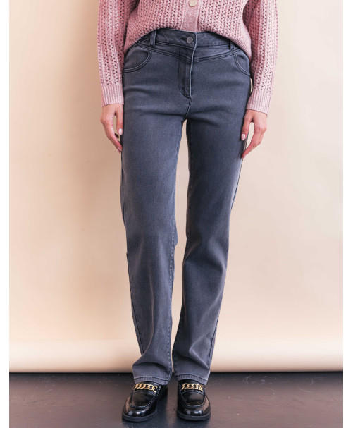 Jean MARGAUX - Gris  | Julie Guerlande | Vêtements pour femme