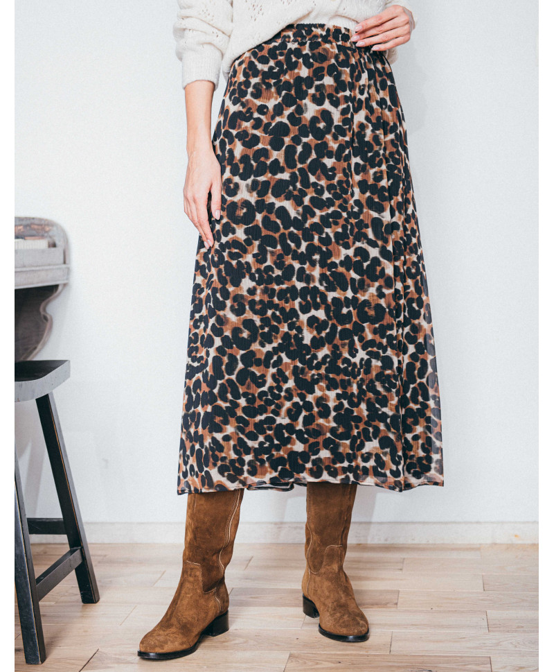 Jupe ALICE - Noir profond  | Julie Guerlande | Vêtements pour femme