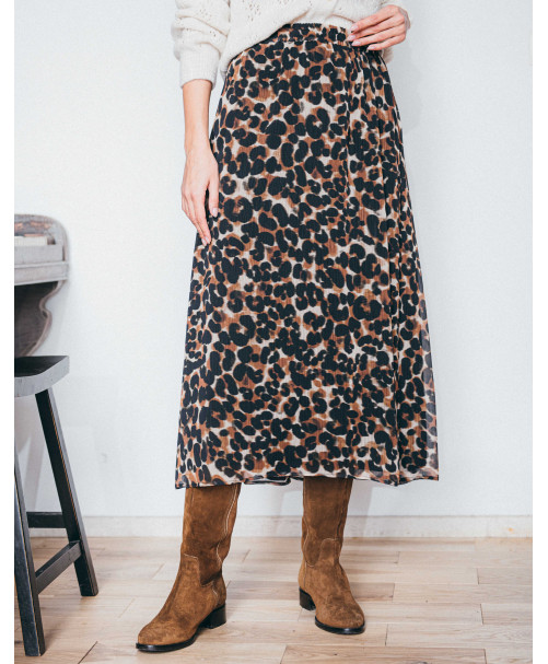 Jupe ALICE - Noir profond  | Julie Guerlande | Vêtements pour femme