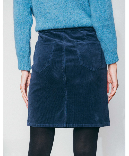 Jupe DASILE - Cobalt  | Julie Guerlande | Vêtements pour femme