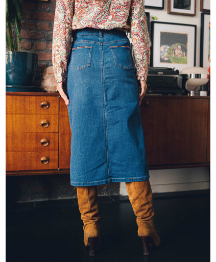 Jupe NOEMIE - Stone  | Julie Guerlande | Vêtements pour femme