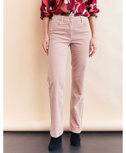 Pantalon FANTINE - Beige  | Julie Guerlande | Vêtements pour femme