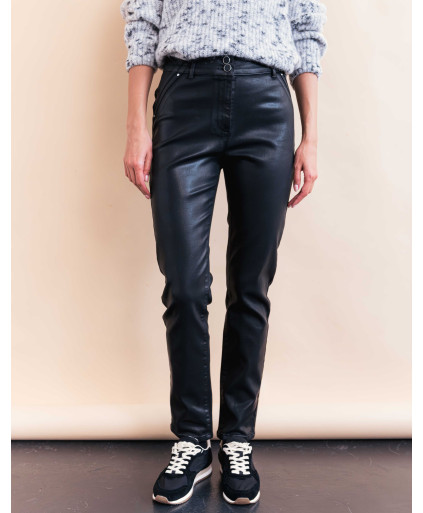 Pantalon MARJORIE - Noir  | Julie Guerlande | Vêtements pour femme