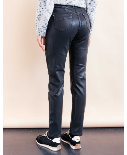 Pantalon MARJORIE - Noir  | Julie Guerlande | Vêtements pour femme