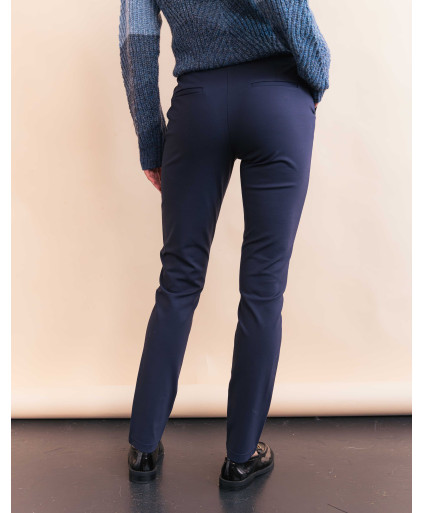 Pantalon MATHILDA - Marine  | Julie Guerlande | Vêtements pour femme