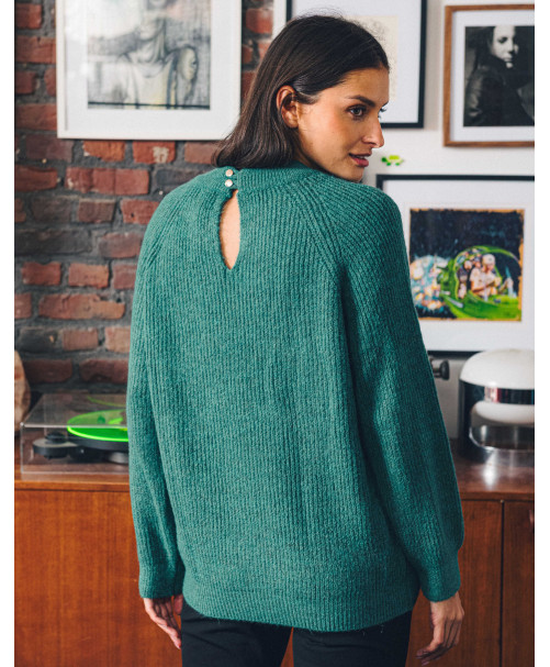 Pull BAPTISTE - Gazon  | Julie Guerlande | Vêtements pour femme