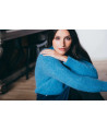 Pull DEVANCHY - Bleu canard