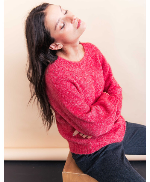 Pull FLORETTE - Rose  | Julie Guerlande | Vêtements pour femme