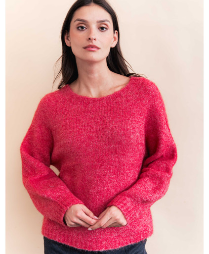 Pull FLORETTE - Rose  | Julie Guerlande | Vêtements pour femme