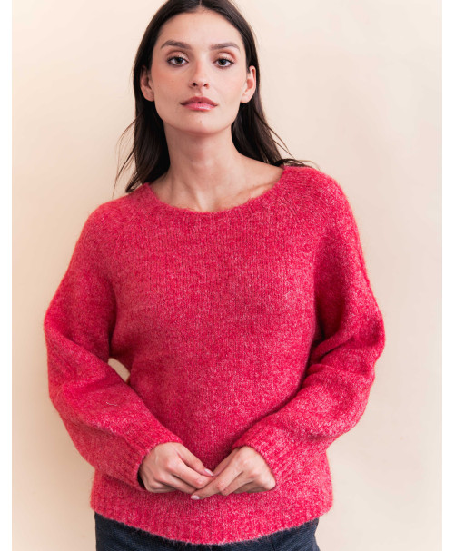 Pull FLORETTE - Rose  | Julie Guerlande | Vêtements pour femme