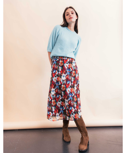 Pull NELSON - Turquoise  | Julie Guerlande | Vêtements pour femme