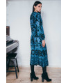 Robe DARIA - Bleu canard
