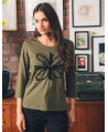 Tee-shirt BASILE - Kaki