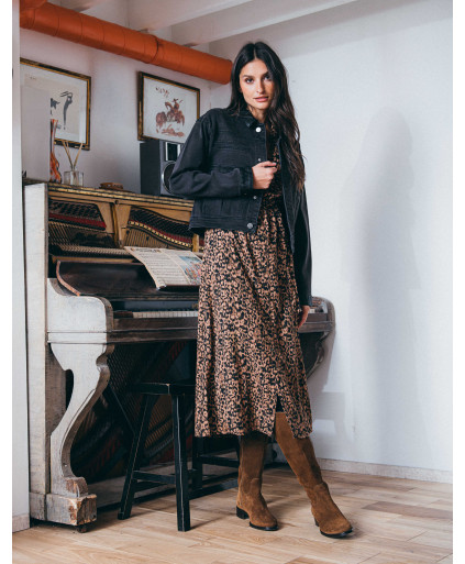 Veste ALBANE - Noir  | Julie Guerlande | Vêtements pour femme