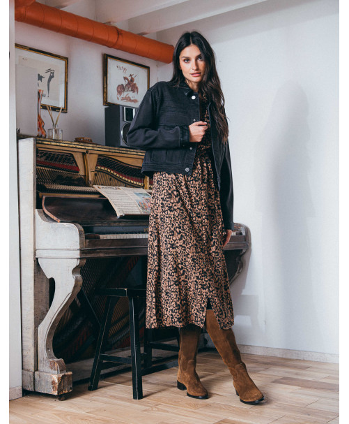 Veste ALBANE - Noir  | Julie Guerlande | Vêtements pour femme