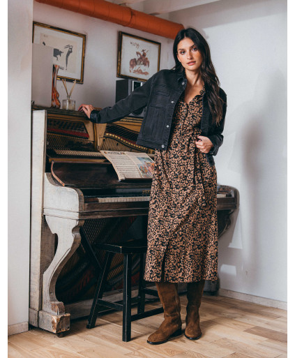 Veste ALBANE - Noir  | Julie Guerlande | Vêtements pour femme