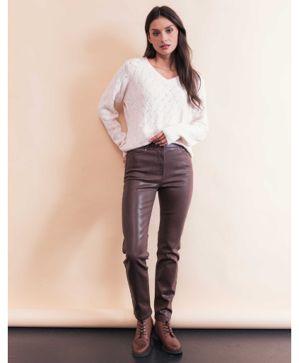 Pull BASTIEN - Ecru  | Julie Guerlande | Vêtements pour femme