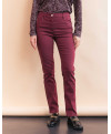 Pantalon ELIOT - Grenat  | Julie Guerlande | Vêtements pour femme