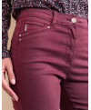 Pantalon ELIOT - Grenat  | Julie Guerlande | Vêtements pour femme
