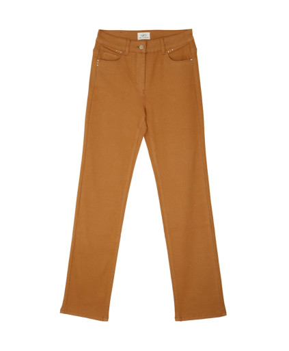 Pantalon EVA - Camel | Julie Guerlande | Vêtements pour femme