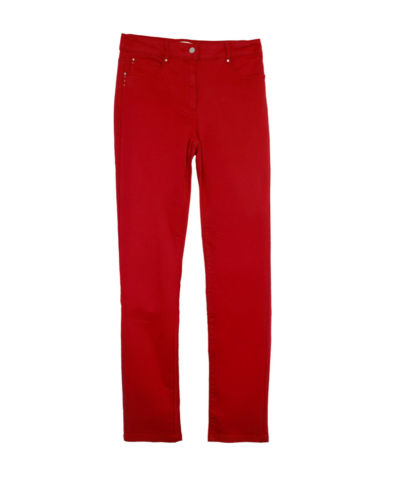 Pantalon EVA - Rouge | Julie Guerlande | Vêtements pour femme