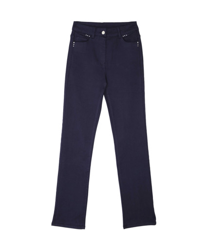 Pantalon EVA - Marine | Julie Guerlande | Vêtements pour femme