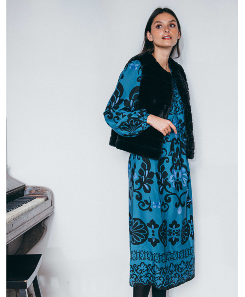 Gilet SLOVENIE - Noir  | Julie Guerlande | Vêtements pour femme