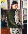 Gilet SLOVENIE - Kaki  | Julie Guerlande | Vêtements pour femme