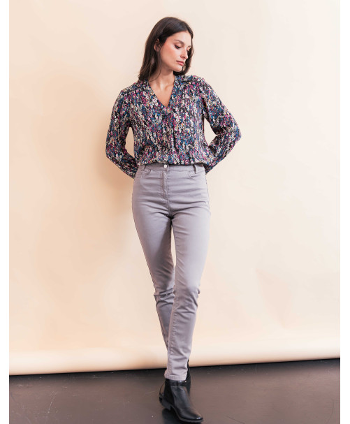 Pantalon MAIA - Gris  | Julie Guerlande | Vêtements pour femme