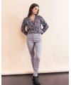 Pantalon MAIA - Gris  | Julie Guerlande | Vêtements pour femme