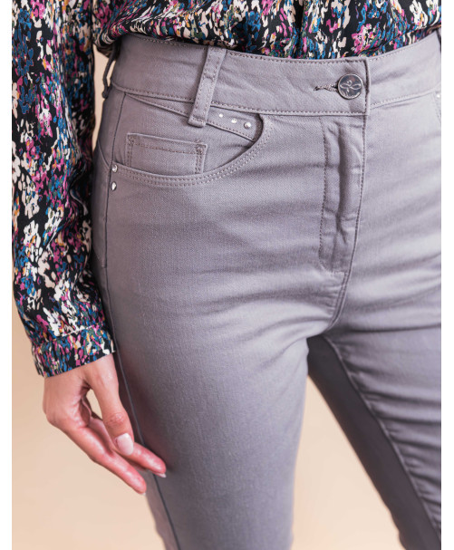 Pantalon MAIA - Gris  | Julie Guerlande | Vêtements pour femme