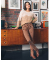 Pantalon ELIOT - Capuccino  | Julie Guerlande | Vêtements pour femme