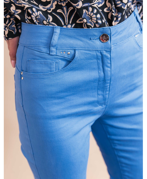 Pantalon ELIOT - Cobalt | Julie Guerlande | Vêtements pour femme