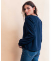 Blouse DALI - Marine  | Julie Guerlande | Vêtements pour femme