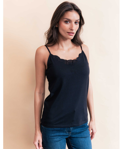 Tee-shirt MIA - Noir  | Julie Guerlande | Vêtements pour femme