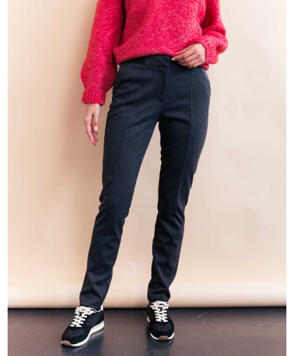 Pantalon MATHILDA - Gris  | Julie Guerlande | Vêtements pour femme