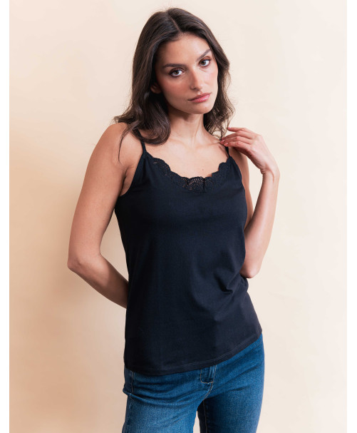 Tee-shirt MIA - Noir  | Julie Guerlande | Vêtements pour femme