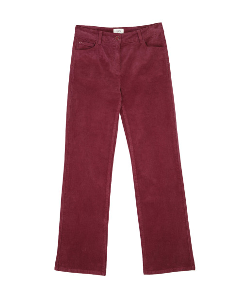 Pantalon FANTINE - Grenat | Julie Guerlande | Vêtements pour femme Pantalon FANTINE - Grenat | Julie Guerlande | Vêtements pour femme