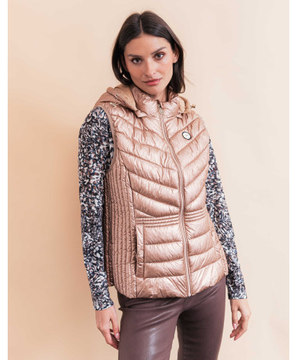 Doudoune MILENA - Camel | Julie Guerlande | Vêtements pour femme