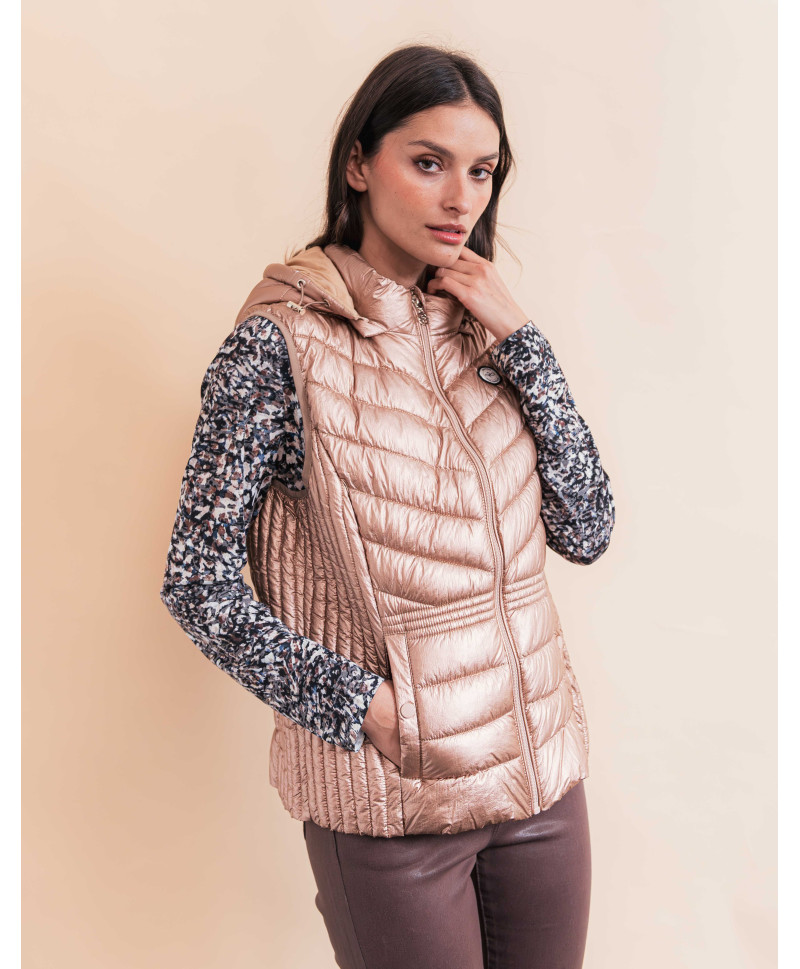 Doudoune MILENA - Camel | Julie Guerlande | Vêtements pour femme